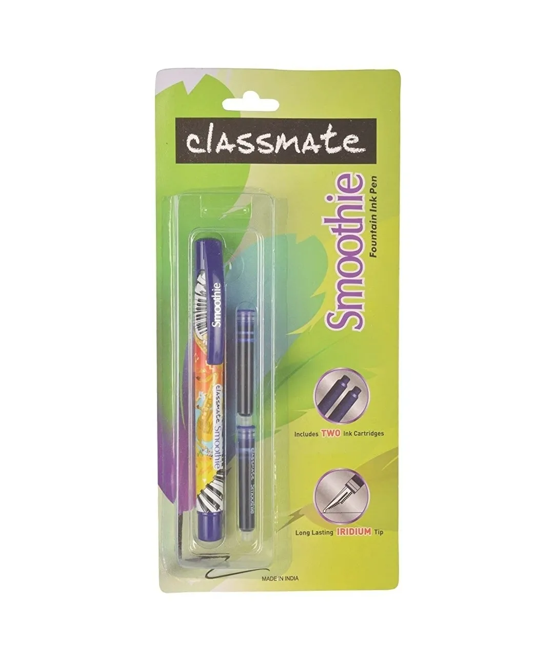 Classmate Smoothie Fountain Pen, 1s Blister Pack, Pack of 1